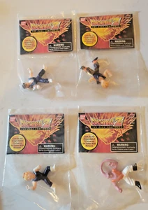 1997 BANDAI DRAGON BALL Z SAGA CONTINUA 1 1/2" MINIFIGURE SET DI 4 SIGILLATE - Foto 1 di 10