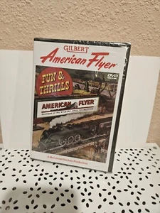 Gilbert Fun and Thrills with American Flyer on Train DVD Sealed - Imagen 1 de 2