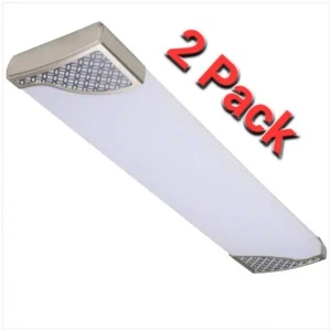 Commercial ElectricVictoria 48 in. x 10 in. Satin Nickel and Slate (2 PACK) - Picture 1 of 5