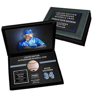Kevin Gausman Signed Baseball in a Toronto Blue Jays Deluxe Case - Picture 1 of 1