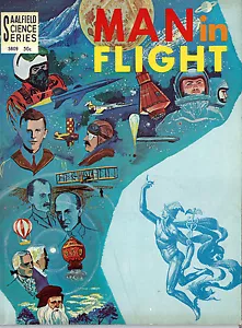 Dean Phillips, MAN IN FLIGHT 1962 Saalfield Science Series - Imagen 1 de 1