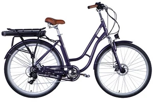 E-Bike 28" City Stadt Urban Retro Elektrofahrrad Aluminium RH 48cm 25km/h 50km - Bild 1 von 4