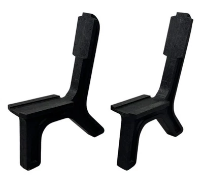 Black Friday DIY Bench Legs or Outdoor Bench Ends made from Recycled Plastic  - Image 1 of 4
