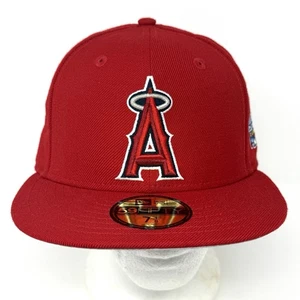 Cappellino aderente Anaheim Angels New Era 59FIFTY taglia 7 1/8 MLB World Series 2002 - Foto 1 di 10