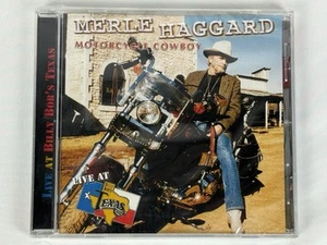 Merle Haggard Live At Billy Bob's Texas: Motorcycle Cowboy CD New Factory Sealed - Foto 1 di 6