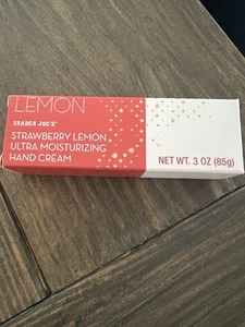 Trader Joe’s Strawberry Lemon Ultra Moisturizing Hand Cream 3oz - Picture 1 of 1