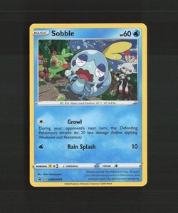 Sobble SWSH073 Sword & Shield Black Star Promo Holo Pokemon Card LP+ - Picture 1 of 10