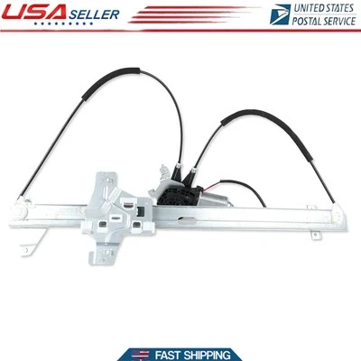 Front LH Power Window Regulator w/ Motor For Ford E-150 E-250 E-350 E-450 E-550 - Image 1 of 4