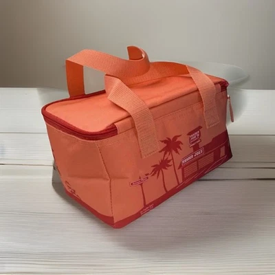 TRADER JOE'S Trader Joe’s PEACH Mini Insulated BAG lunch tote limited series free shipping🍑