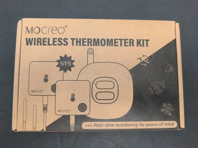 MOCREO Aquarium Or Hot Tub Wi-Fi Thermometer Monitor Kit w/ 2 ST5 Sensors + Hub - Image 1 of 2