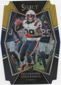 Rhamondre Stevenson 2021 PANINI SELECT Premier Level Gold & Black Prizm RC #175 - Picture 1 of 2