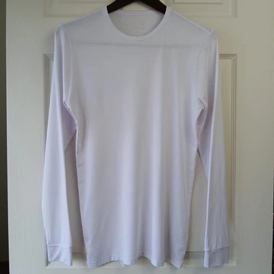 32 Degrees Heat Camiseta Manga Larga Hombre Pequeña Blanca Cálida Capas Base Foto 1 de 4