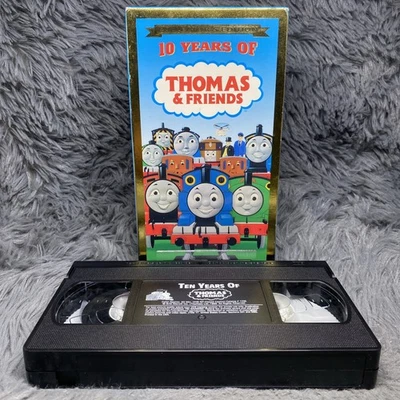 Ten Years Of Thomas & Friends VHS Tape 1999 Collector's Edition Kids Cartoon - Image 1 of 4