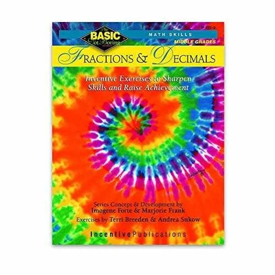 Fractions & Decimals :Middle - Paperback, by Forte Imogene; Frank - Good o - Image 1 of 2