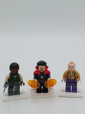 Minifiguras Lego Doctor Strange, The Ancient One, Karl Mordo Foto 1 de 4
