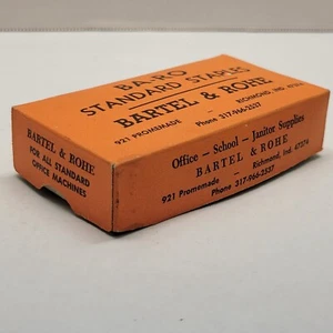 VTG Bartel & Rohe Ba-Ro Standard Staples Richmond Indiana Advertising Box Empty* - Picture 1 of 5