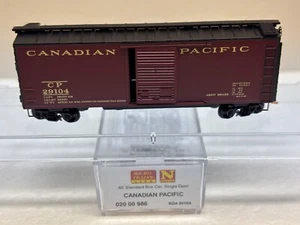 N Scale Micro Trains MTL 020 00 986 Canadian Pacific CP 29104 Express Box Car - Picture 1 of 4