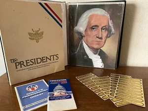 🇺🇸📗Portraits of the U.S.A. Presidents Pictorial Scrapbook / Treasure-trove - Picture 1 of 11