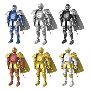 Armor Knight Figure with Movable Joints Medieval Warrior Soldier Model Toy - Picture 1 of 15