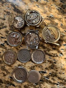 Vintage Watch Lot: Election, Lip R23C, E.Borel,Tell,JCS Etanche FOR PARTS/REPAIR - Picture 1 of 12