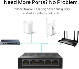 TP-Link LiteWave 5 ports Gigabit Ethernet commutateur plug and play réseau non géré - Photo 1/7