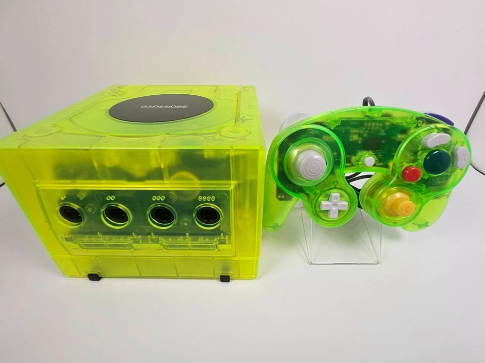 [Pago nos EUA] Nintendo GameCube DOL-001 NTSC-U/C PERSONALIZADO Claro Escolha o Pacote - Imagem 1 de 1