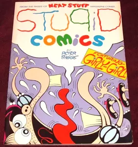 STUPID COMICS BY PETER BAGGE..PB 1st ED GRAPHIC NOVEL FANTAGRAPHICS USA 1991 - Picture 1 of 1