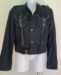Da-Nang Long Sleeve Black Utility Shirt, Size M, EUC - Picture 1 of 9