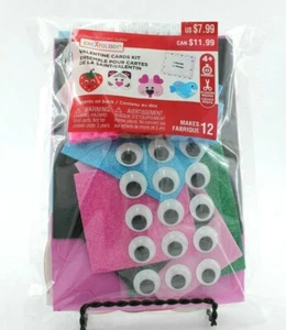 Creatology Valentine Cards Kit Kids Arts and Crafts Makes 12 NEW in Package - Picture 1 of 6
