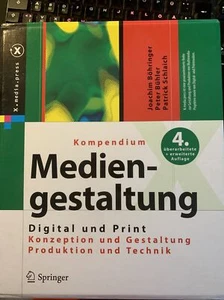 Kompendium der Mediengestaltung 4. Auflage, neuwertig, 2 Bücher - Bild 1 von 2