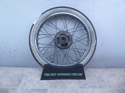 1967 Kawasaki J1T 85cc K549-1) хромированный обод заднего колеса 17 дюймов - Изображение 1 из 4