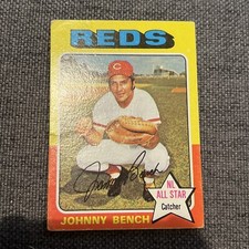 1975 Topps Set-Break #260 Johnny Bench LOW GRADE (crease)