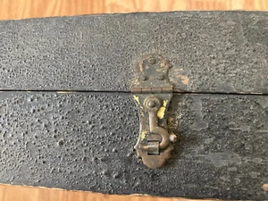 Antiker Holz Geigenkoffer - gebraucht - super Zustand - Bild 1 von 9