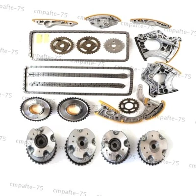 For Audi S5 A8 S8 Q7 VW Touareg Timing Chain Tensioner Kit & Camshaft Adjuster - Image 1 of 4