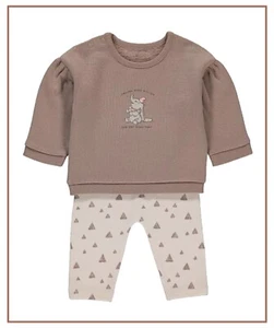 Disney Baby Mädchen Dumbo Sweatshirt Top & Leggings 2-teiliges Outfit 0-18 Monate neu mit Etikett - Bild 1 von 7