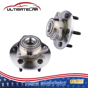 Juego de 2 cojinetes de cubo de rueda delantera para Dodge Ram 1500 2002-2008 4x4/tracción trasera 52070321AA - Imagen 1 de 10