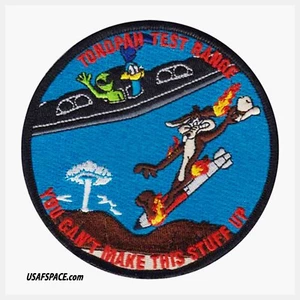 USAF TONOPAH TEST RANGE TTR -YOU CAN'T MAKE THIS STUFF UP- B61-12 - VEL PATCH - Picture 1 of 3