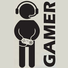 2 szt. Gra wideo Gaming Gamer Joystick Naklejka Okno samochodowe Ściana Winylowa naklejka