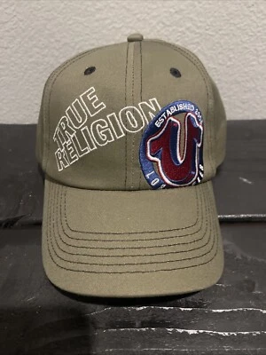 Sombrero de papá True Religion TR3013 Kalamata HS bordado talla única para hombre Foto 1 de 4