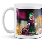 White Ceramic Mug - Comic Book Evil Clown Joker #12394