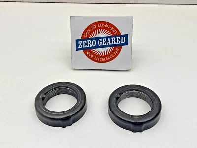 Ford F250 F350 Sterling 10.25 Rear Axle Spindle Ratcheting Nuts Pair OEM - Image 1 of 4