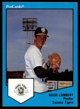 1989 ProCards Reese Lambert Tacoma Tigers #1548