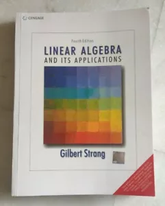 Linear Algebra and Its Applications by Gilbert Strang 4ed INTERNATIONAL EDITION - Picture 1 of 1