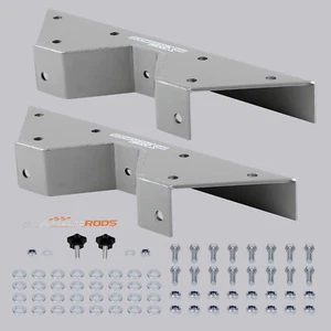 maXpeedingrods Rear C-Notch Bracket Kit For Chevy GMC C10 C1500 1973-1987 - Picture 1 of 11