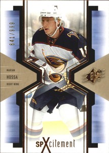 2006-07 SPx SPxcitement #X5 Marian Hossa/999