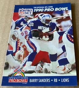 BARRY SANDERS 1990 PRO SET Card #413 NM-MT Condition - Picture 1 of 2