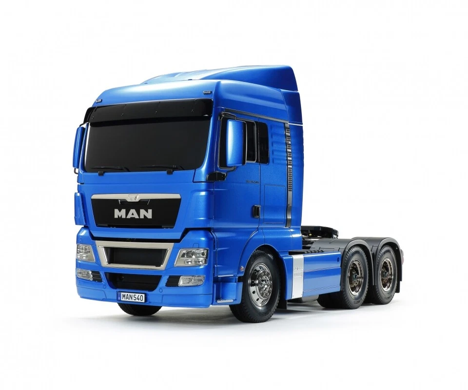 Tamiya 300056370 - 1:14 RC MAN TGX 26.540 Met.Hell-Blu - Immagine 1 di 1