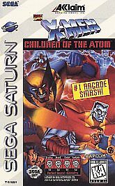 X-Men: Children of the Atom Sega Saturn 1996 GAME ONLY + FREE SHIPPING 