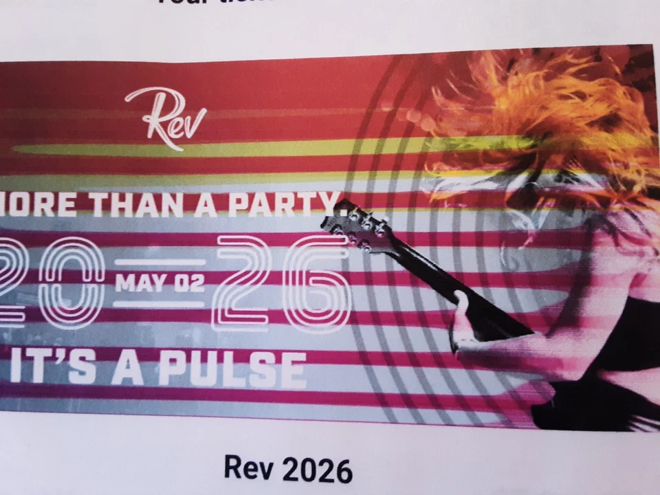 INDY 500 REV PARTY GREAT FOOD DRINK  (4) TICKETS - Image 1 of 1