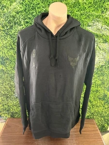 2019 NBA Charlotte Hornets 2XLT Black Jordan Hoodie With Front Pocket - Picture 1 of 5